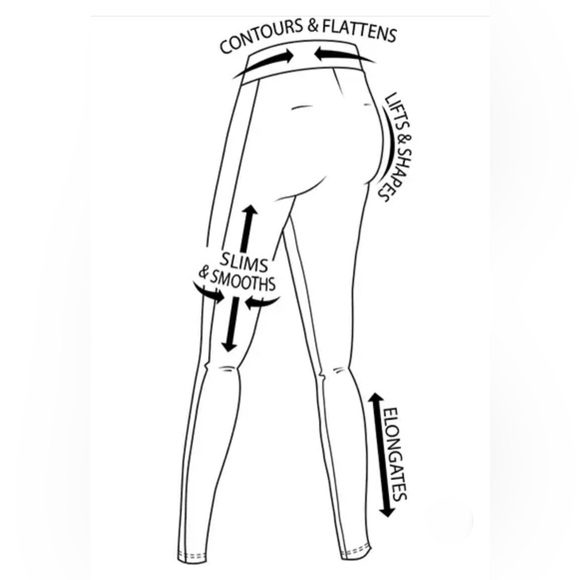 White and black paisley print capri pants -Slim Factor by Investments - Picture 2 of 6